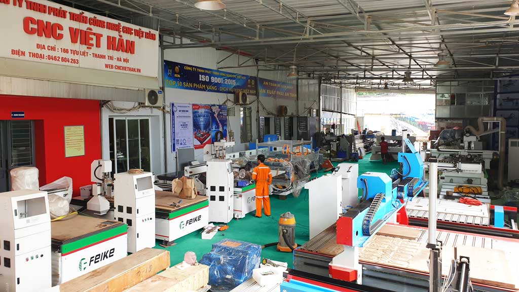 CNC Việt Hàn - Chuyên gia máy CNC hàng đầu Việt Nam
