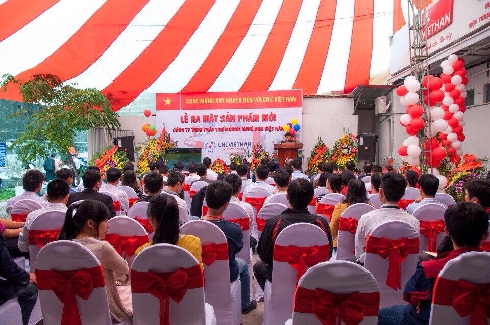 Lễ ra mắt sản phẩm mới của CNC Việt Hàn