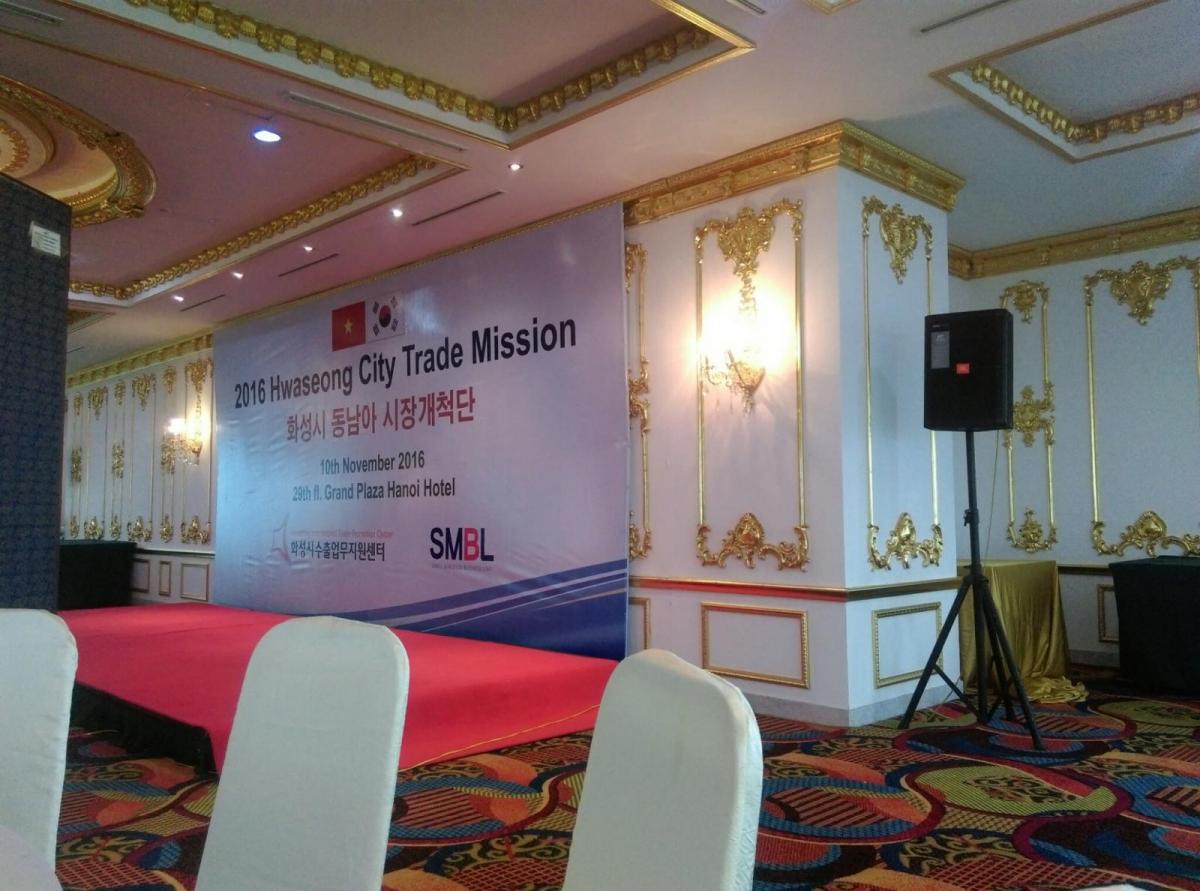 CNC Việt Hàn tham gia Hội chợ xúc tiến thương mại Việt Nam Hàn Quốc