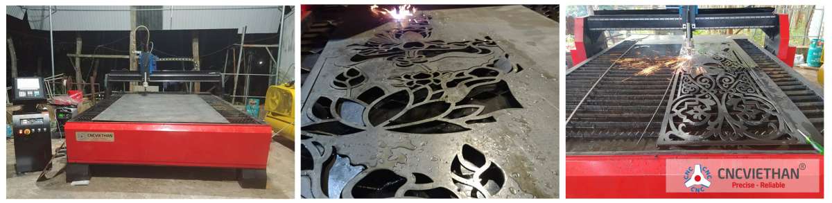 Máy cắt plasma cnc tại Gia Lai của CNC Việt Hàn